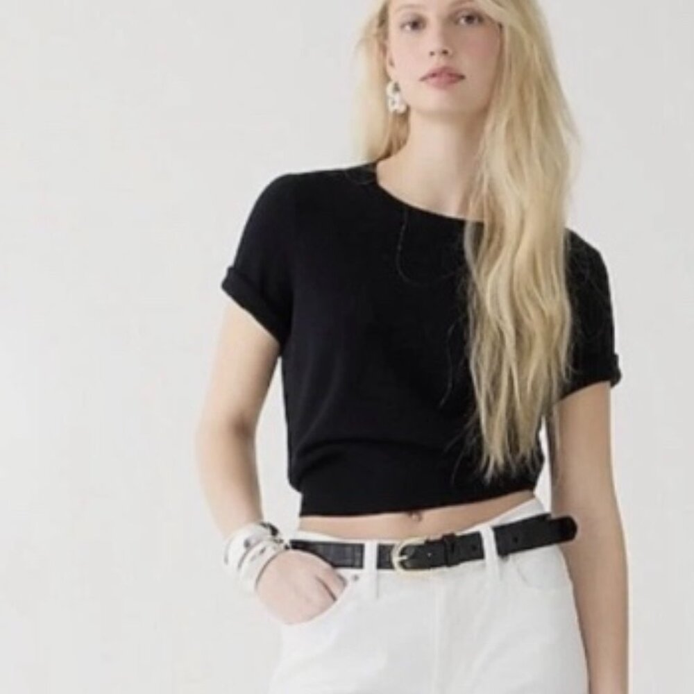 J. Crew Wm's 9" vintage slim-straight jean in white Sz 29 NWT#589 - Picture 1 of 8